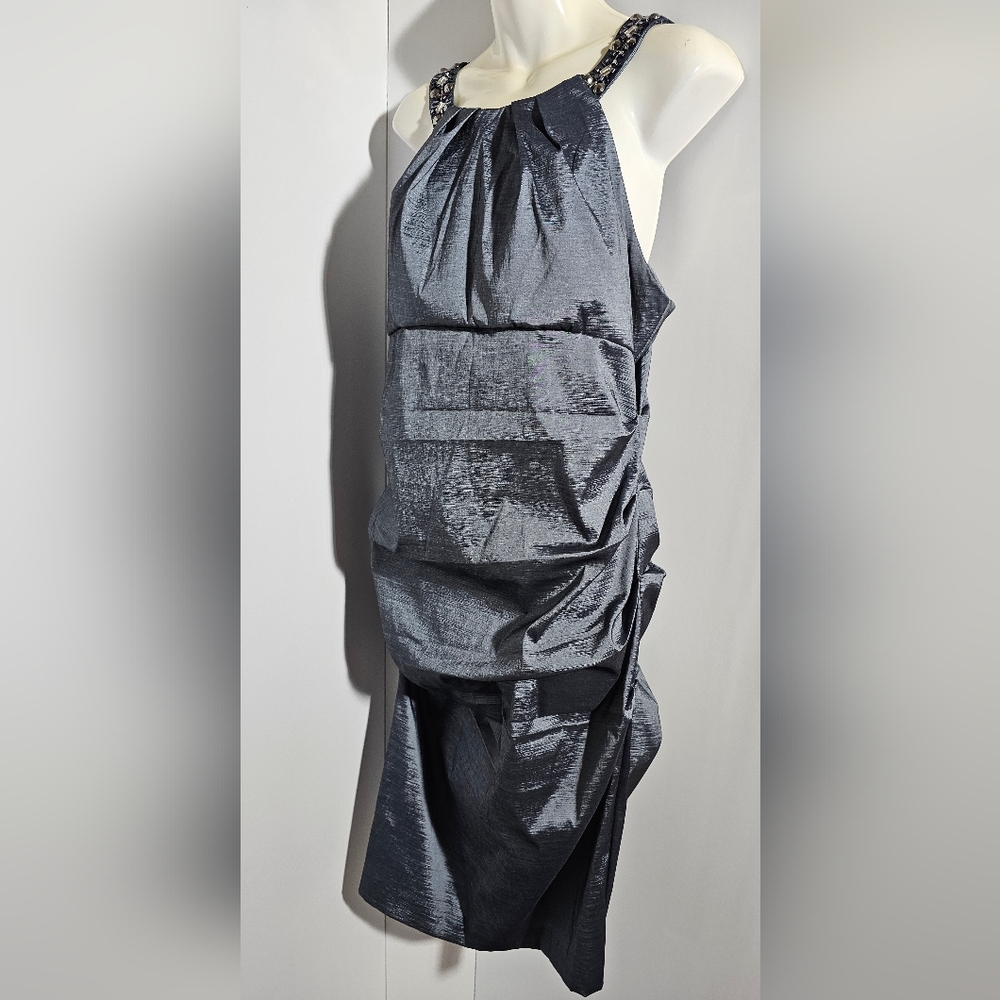 Dress stretch size 14 color gray